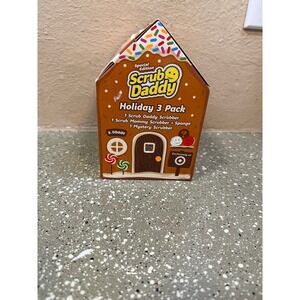 Scrub Daddy Holiday 3 Pack Gingerbread House Mystery Scrubber Target Exclusive